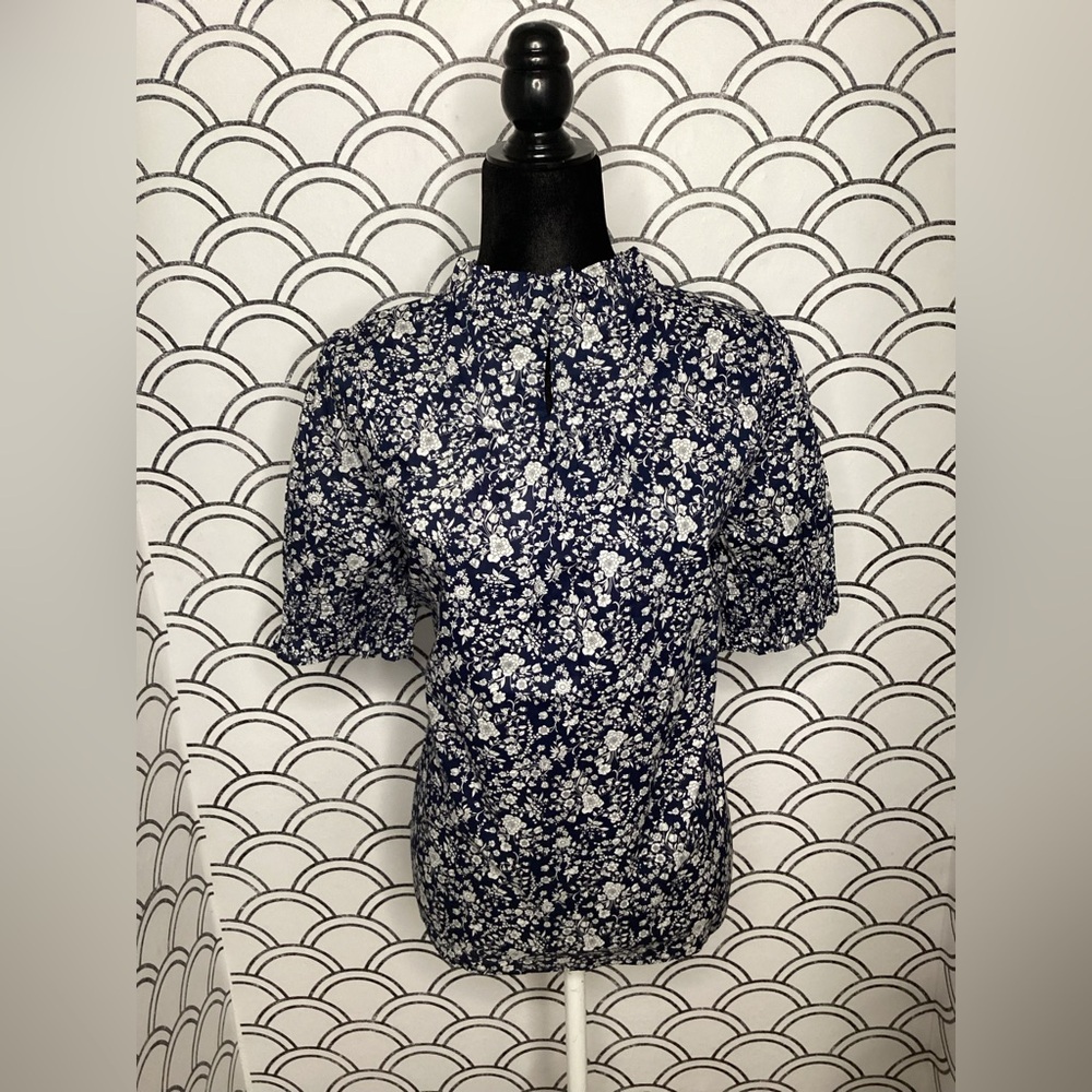J.Crew Liberty Label Floral Blouse – Size Medium